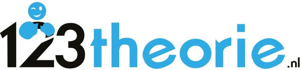 123-Theorie logo - theoriecursus en online theorie oefeningen voor rijbewijs voorbereiding